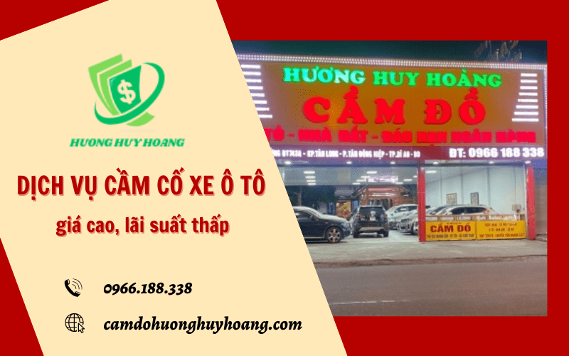 dịch vụ cầm cố xe ô tô