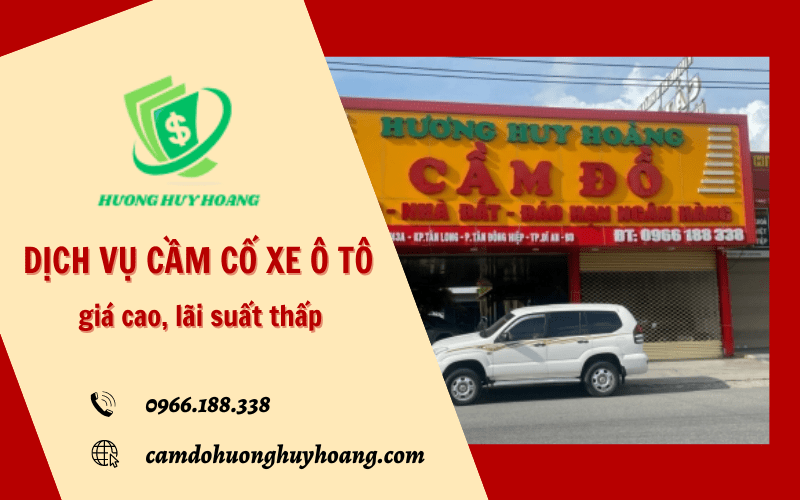 dịch vụ cầm cố xe ô tô