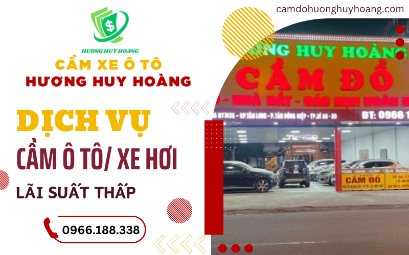 Dịch vụ cầm xe ô tô