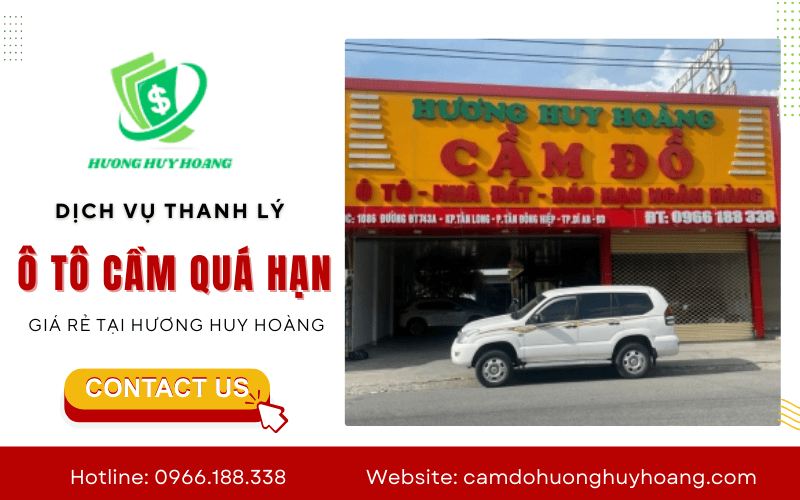 thanh lý ô tô cầm quá hạn